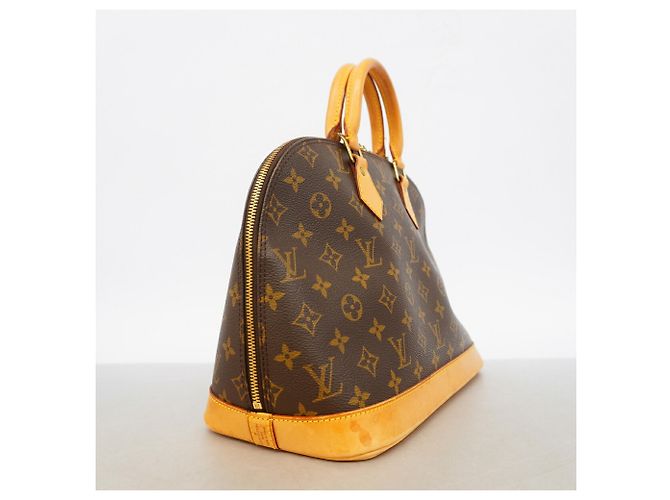 Borsa Louis Vuitton Alma Monogram Marrone - vista 2