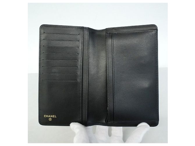Cartera larga Chanel Boy Negro - vista 4