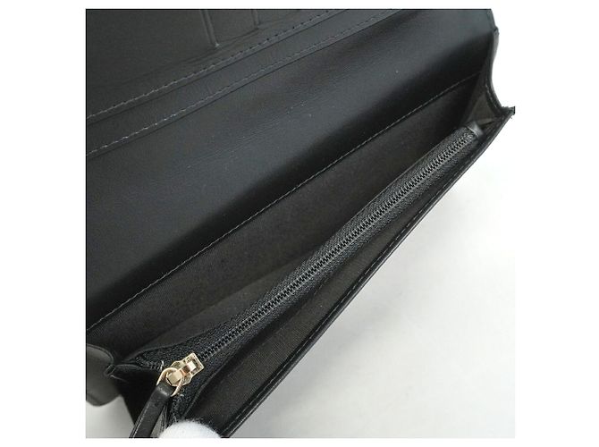 Cartera larga Chanel Boy Negro - vista 7