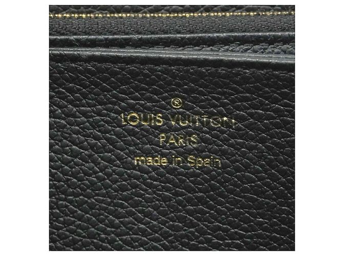 Louis Vuitton Monogram Empreinte Zippy Wallet Schwarz - Ansicht 5