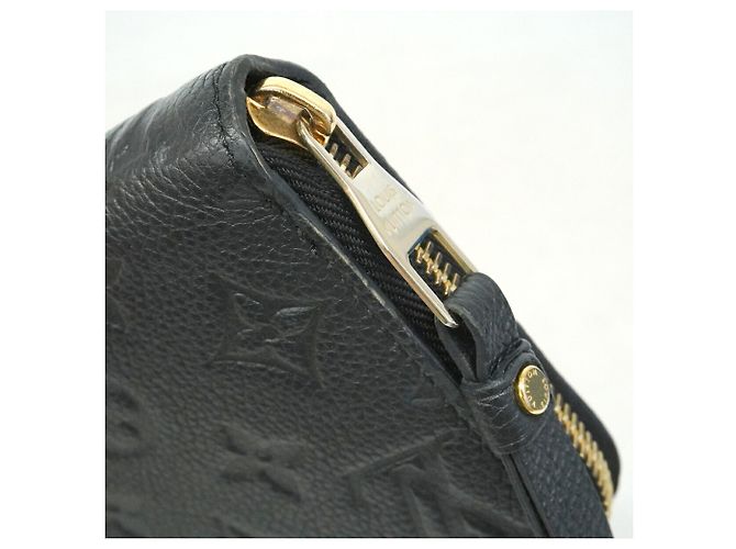 Louis Vuitton Monogram Empreinte Zippy Wallet Schwarz - Ansicht 8