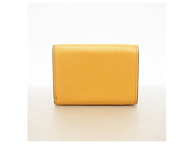 Fendi Brown Leather Tri-fold Wallet - view 6