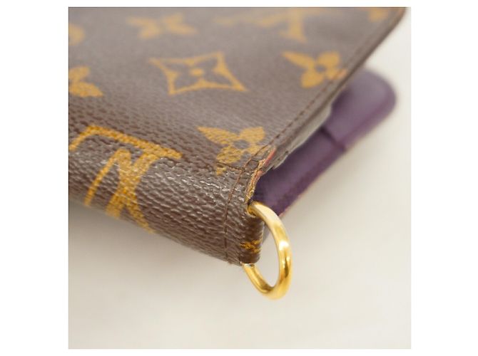 Louis Vuitton Monogram Portefeuille Insolite Long Wallet Porpora - vista 5