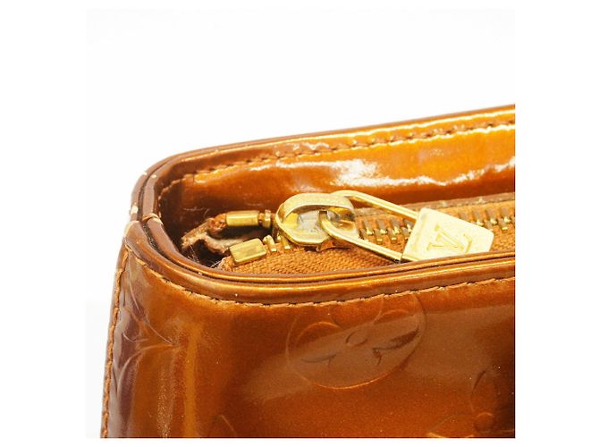 Borsa Tote Louis Vuitton Vernis Houston Bronzo - vista 11