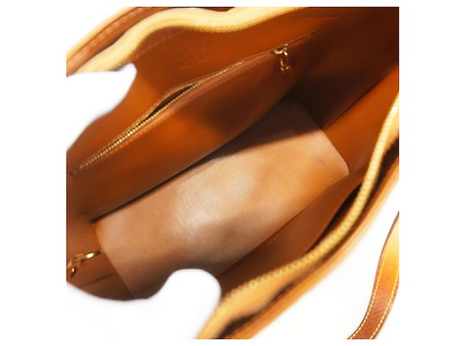 Borsa Tote Louis Vuitton Vernis Houston Bronzo - vista 4
