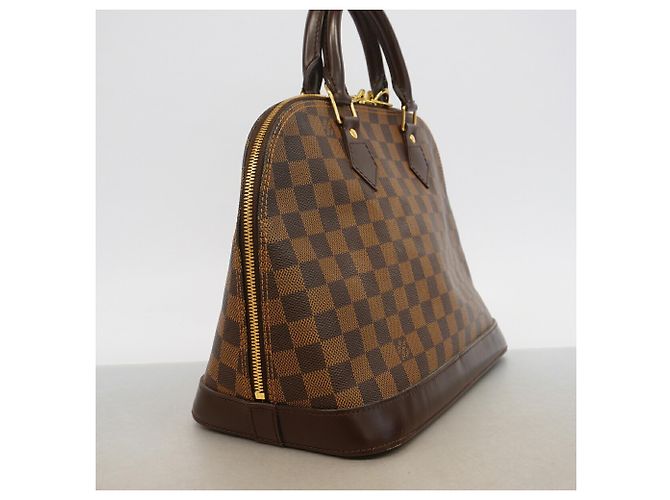 Borsa Louis Vuitton Damier Alma Damier ebene - vista 2