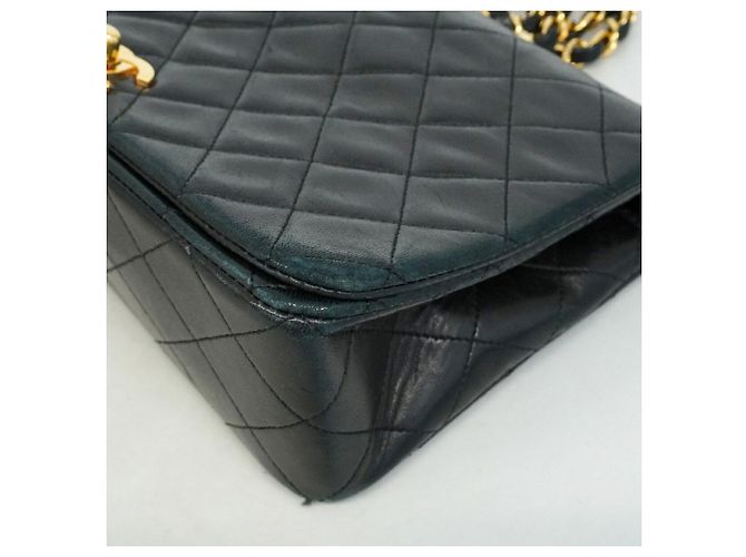 Borsa a tracolla con catena Chanel Matelassé Nero - vista 6