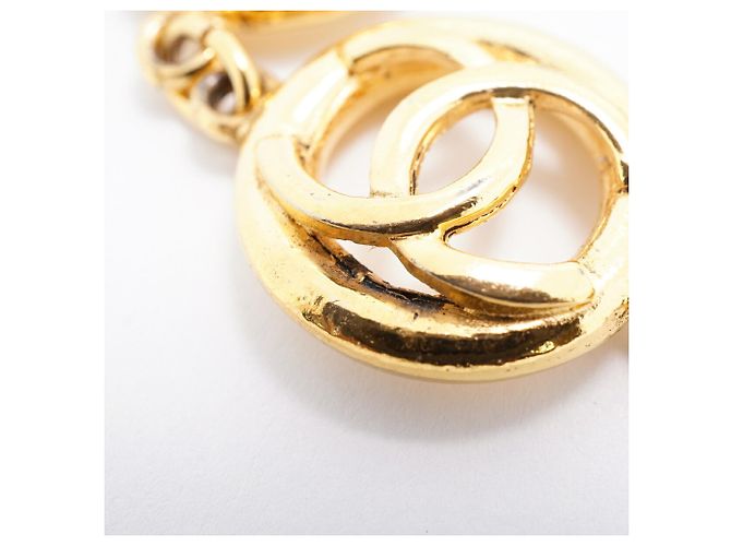 Bracciale con ciondoli placcato oro Chanel D'oro - vista 8