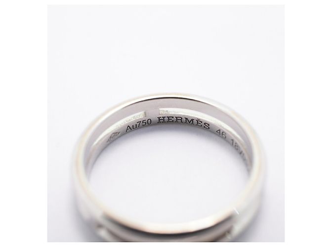 Ring Hermès Anello Hermes Ariane in oro bianco 18K - vista 4