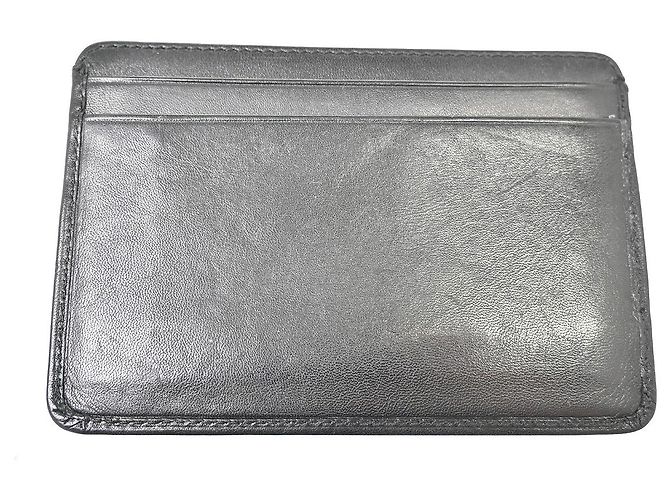Tarjetero Chanel Cambon de piel de cordero acolchada Negro - vista 2