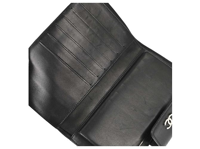 Chanel Lucky Symbols French Embossed Quilted Leather Nero - vista 3