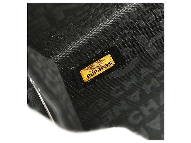 Chanel Lucky Symbols French Embossed Quilted Leather Nero - vista 6