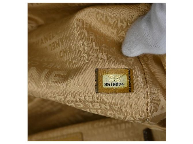Chanel Vintage Bowler Lambskin Medium Nero - vista 5