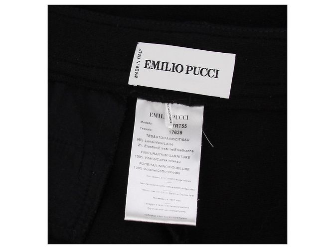 Emilio Pucci Hose aus den 2000ern Schwarz - Ansicht 4