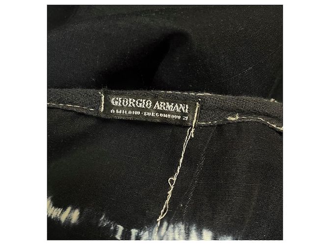 Giorgio Armani Hose aus den 2000ern Schwarz - Ansicht 6