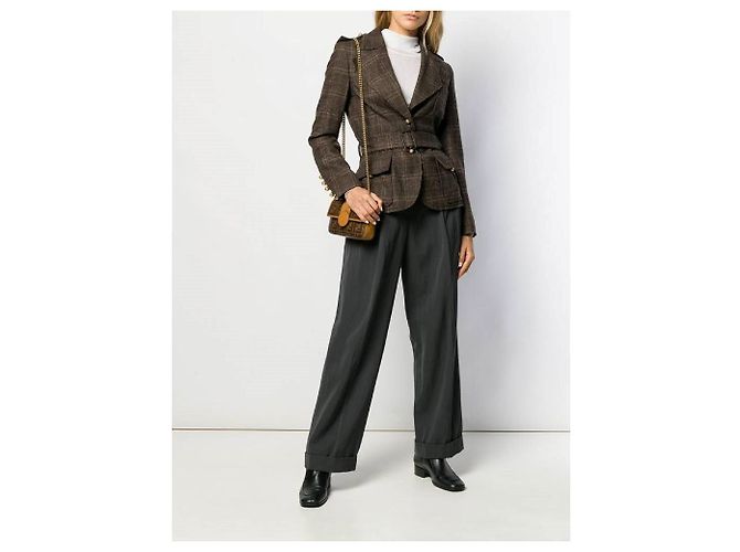 Pantalones Lanvin 2000s Gris - vista 2