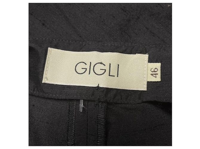 Romeo Gigli Hose aus den 2000ern Schwarz - Ansicht 6