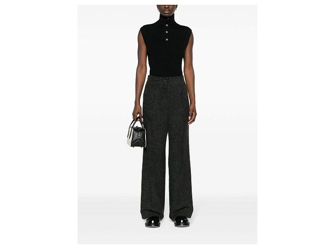 Pantalones Chanel años 2000 Gris - vista 2