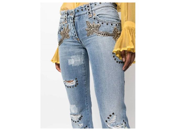 Jeans Dolce & Gabbana de los años 2000 Azul claro - vista 2