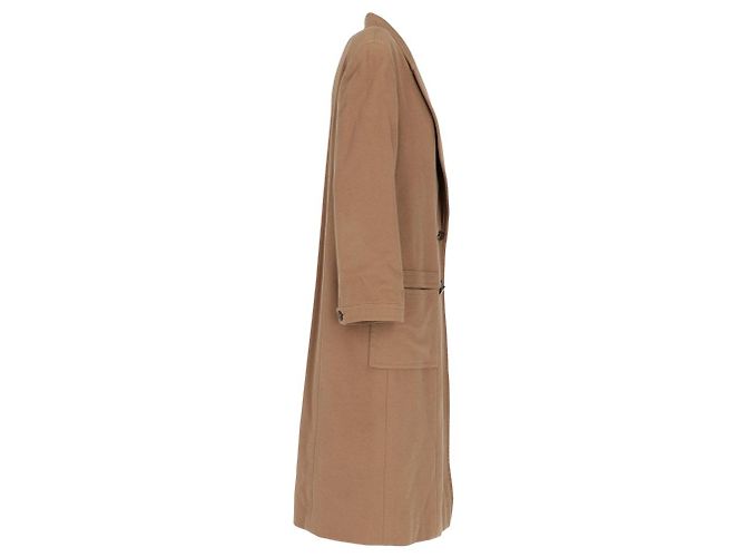 Abrigo Chanel de cachemira camel Castaño - vista 2