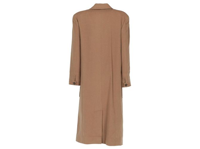 Abrigo Chanel de cachemira camel Castaño - vista 3