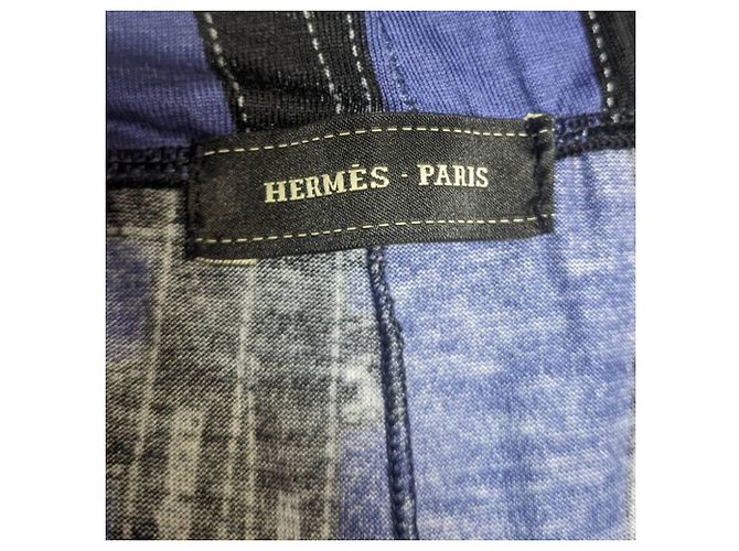 Leggings Hermès años 2000 Azul - vista 3
