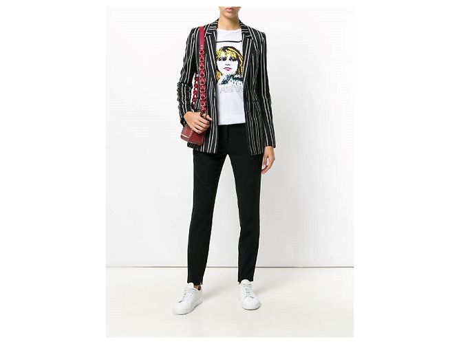 Pantalones Moschino 90s Negro - vista 4
