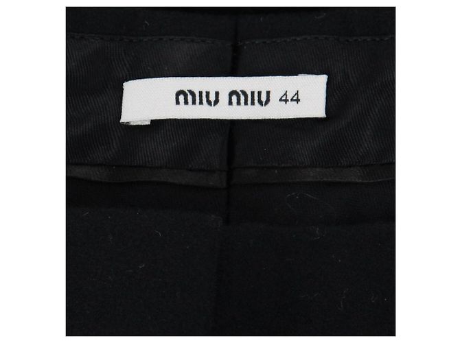 Miu Miu Hose 2010s Schwarz - Ansicht 5