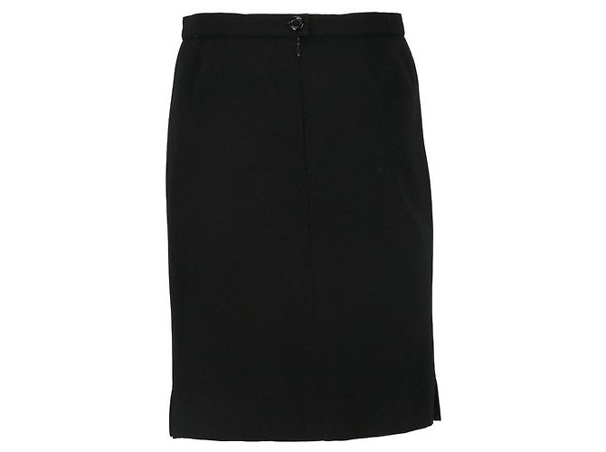 Falda Karl Lagerfeld 90s Negro - vista 3