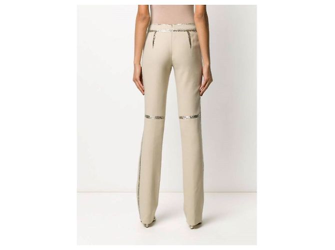 Pantalones Gianfranco Ferré años 90 Beige - vista 3