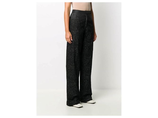 Pantalones Gianfranco Ferré de los 90 Negro - vista 2