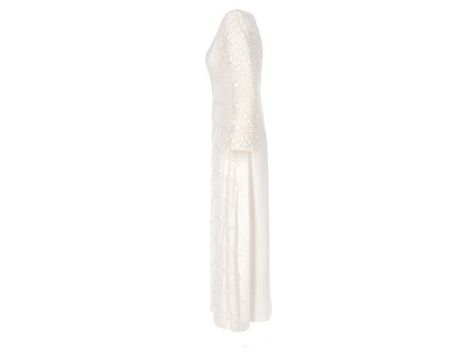 Autre Marque Vestido de novia A.N.G.E.L.O. Vintage Cult de los años 1960 Blanco - vista 3