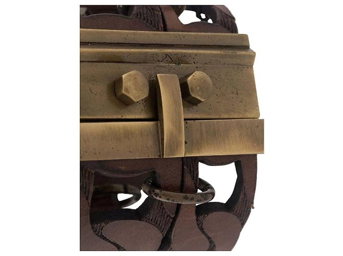 Bracciale Gianfranco Ferré anni 2000 Marrone - vista 3