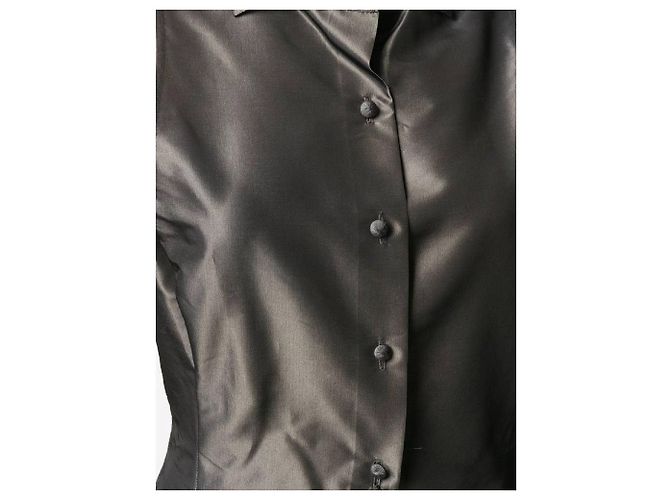 Camisa Gianfranco Ferré 90s Gris - vista 5