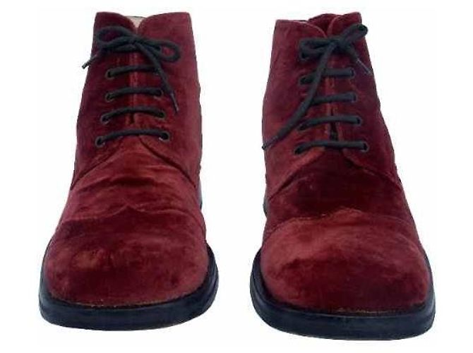 Stivaletti Romeo Gigli anni '90 Rosso - vista 2