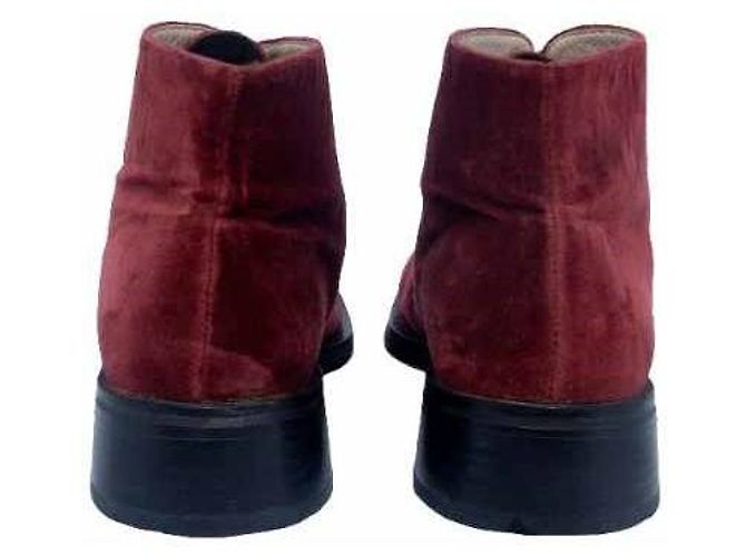 Stivaletti Romeo Gigli anni '90 Rosso - vista 4