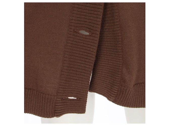 Céline Wollcardigan braun beige 90er Jahre - Ansicht 5