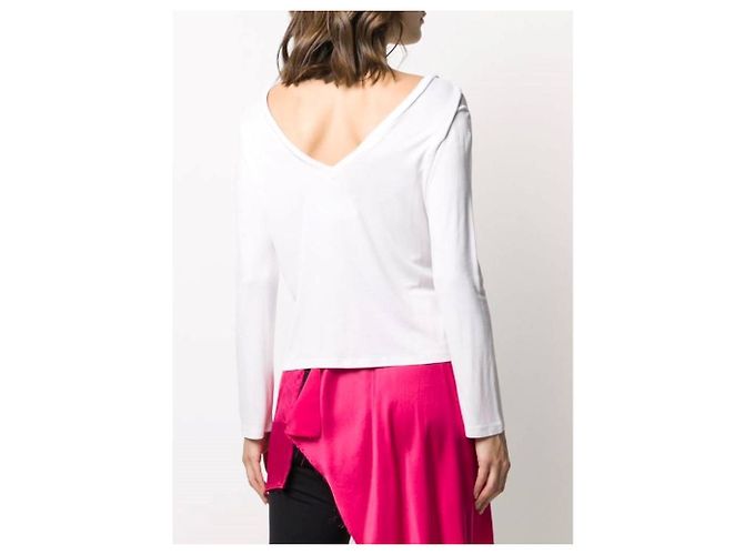 Maison Martin Margiela Pullover aus den 90ern Weiß - Ansicht 3
