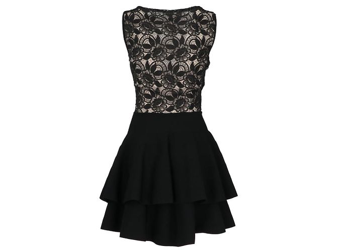 Autre Marque Antonino Valenti Kleid 2020s Schwarz - Ansicht 2
