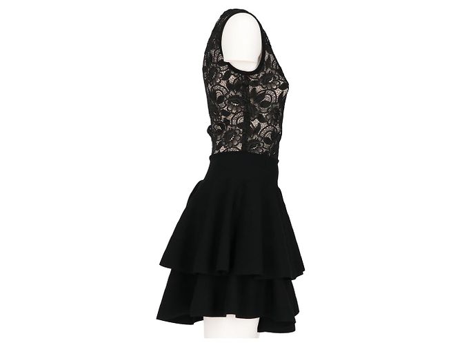 Autre Marque Antonino Valenti Kleid 2020s Schwarz - Ansicht 3