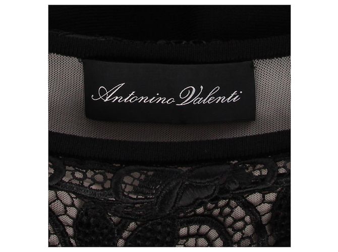 Autre Marque Antonino Valenti Kleid 2020s Schwarz - Ansicht 4