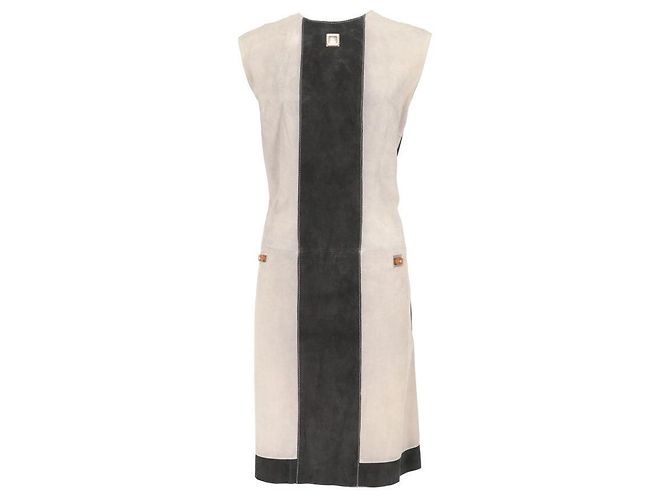Autre Marque Hettabretz 2000s Kleid Grau - Ansicht 2