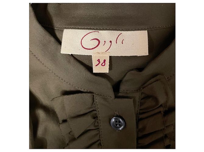 Autre Marque Camicia Romeo Gigli anni 2000 Verde - vista 6