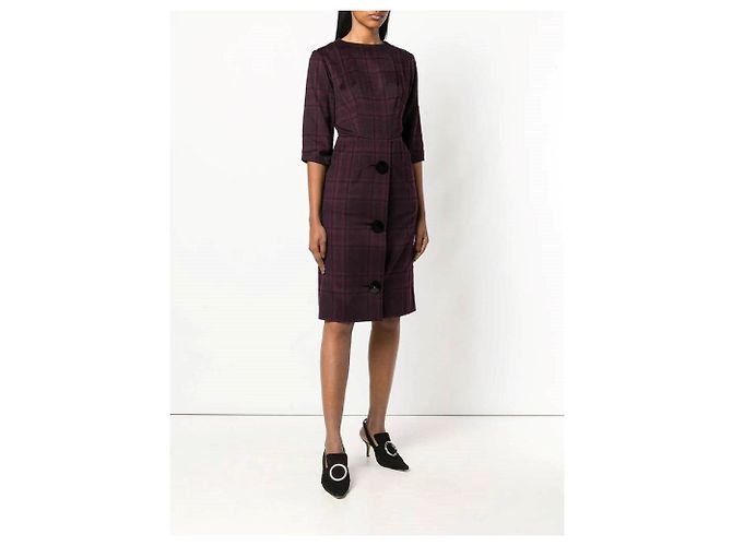Autre Marque Abito A.N.G.E.L.O. Vintage Cult 60s Bordò - vista 3