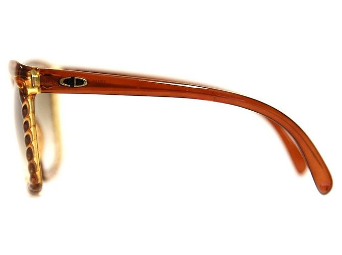 Occhiali da sole Christian Dior anni '70 Marrone - vista 3