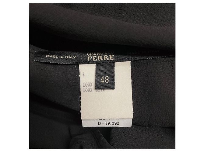 Top Gianfranco Ferré 90s Nero - vista 6