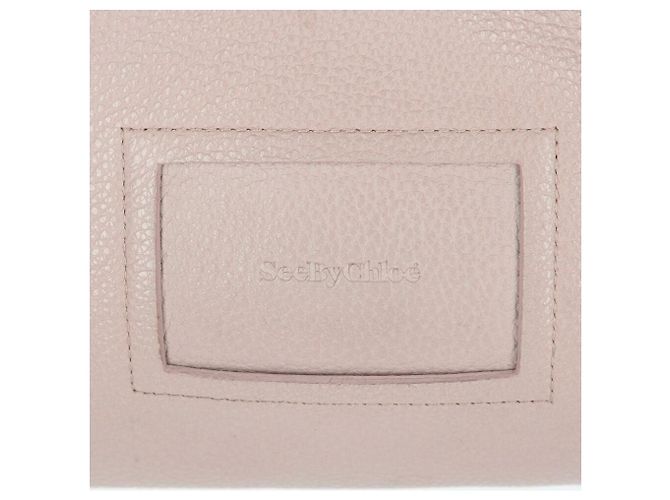 Borsa a mano See by Chloé in pelle taupe - vista 8