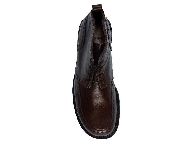 Stivaletti Romeo Gigli anni '90 Marrone - vista 3