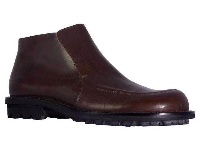 Stivaletti Romeo Gigli anni '90 Marrone - vista 2