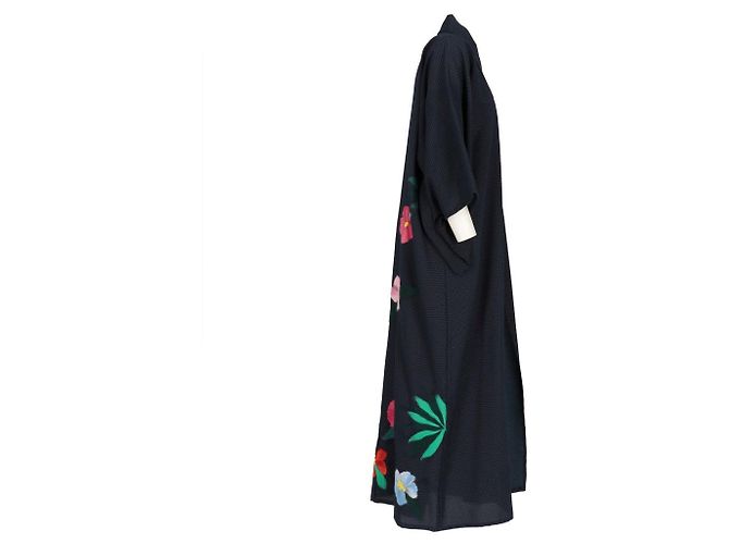 Autre Marque A.N.G.E.L.O. Vintage Upcycling Kimono '70 Blu - vista 2